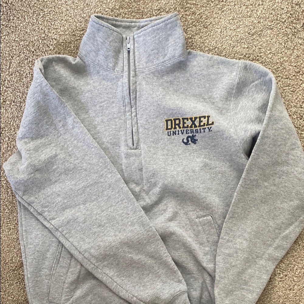 Champion Gray Crew Neck Sweatshirt